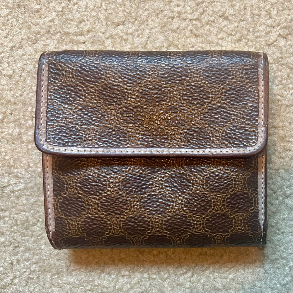 Vintage CELINE Trifold Wallet Italy